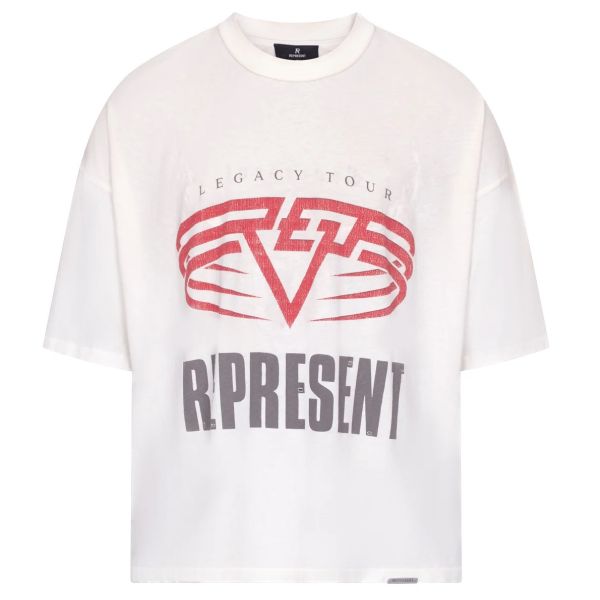 Represent Reversible Living Legacy Falcon T-shirt Off White