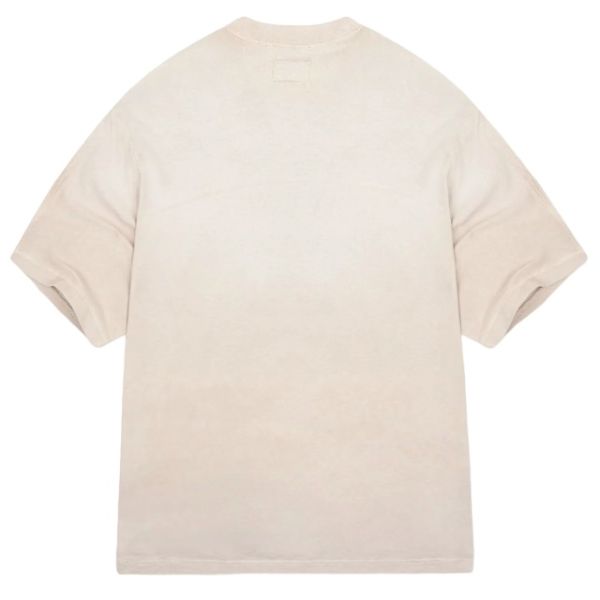 Represent Stepped Hem T-shirt Beige