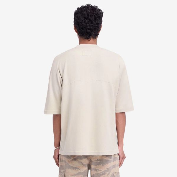 Represent Stepped Hem T-shirt Beige
