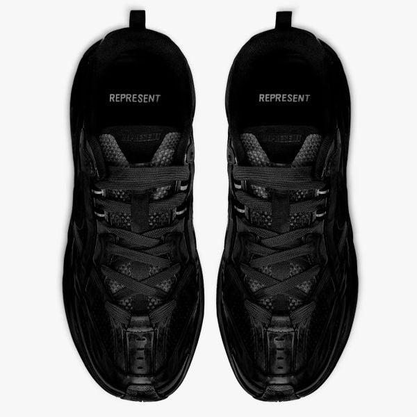 Represent Storm Runner Dip Dye Sneaker Zwart