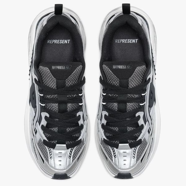 Represent Storm Runner Sneaker Zilver/Zwart