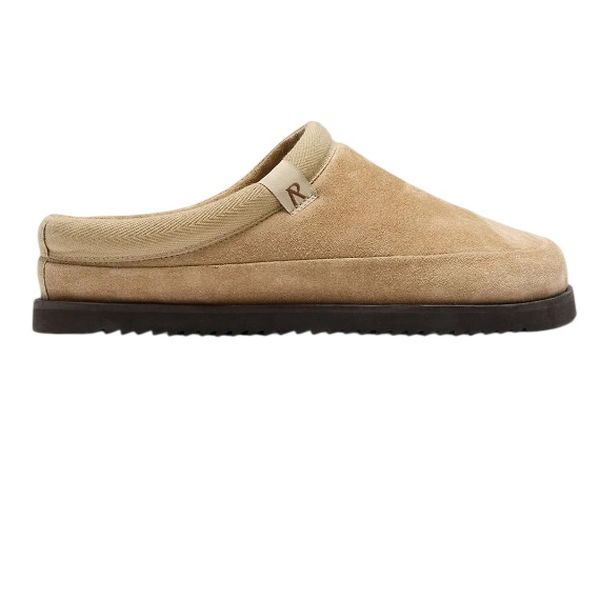 Represent Summer Mule Suede Slippers Beige