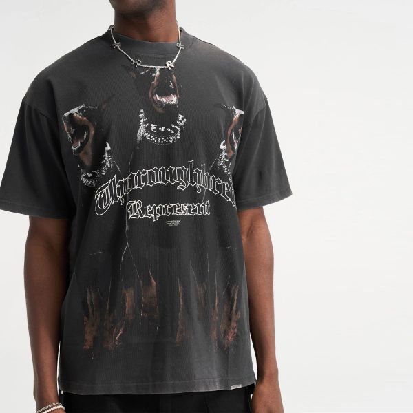 Represent Thoroughbred T-shirt Zwart
