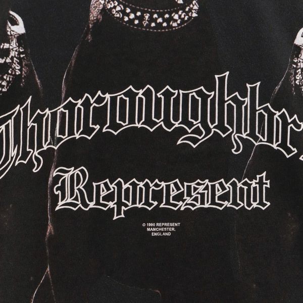 Represent Thoroughbred T-shirt Zwart