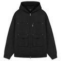 Represent Utility Hooded Overshirt Zwart