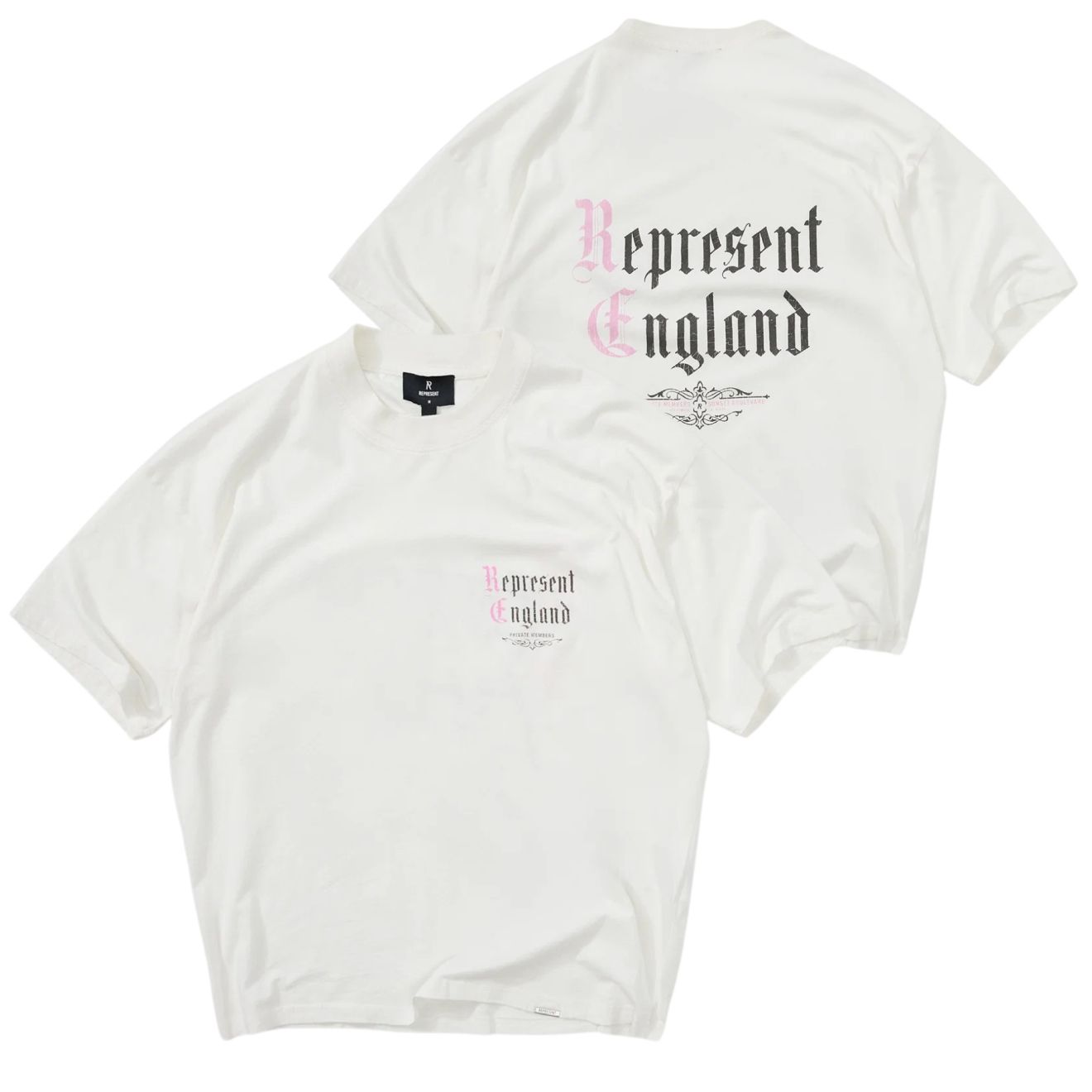 Represent Private Members T-shirt Wit