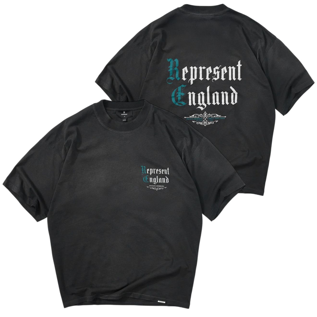 Represent Private Members T-shirt Zwart