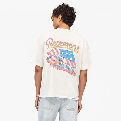 Represent Beach Boys Americas Band T-shirt Wit