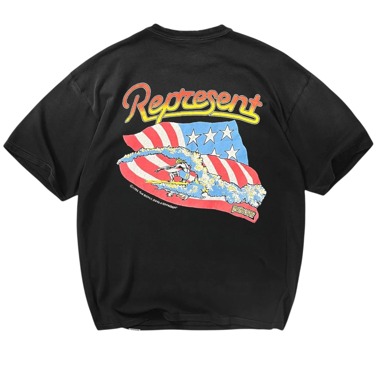 Represent Beach Boys Americas Band T-shirt Zwart