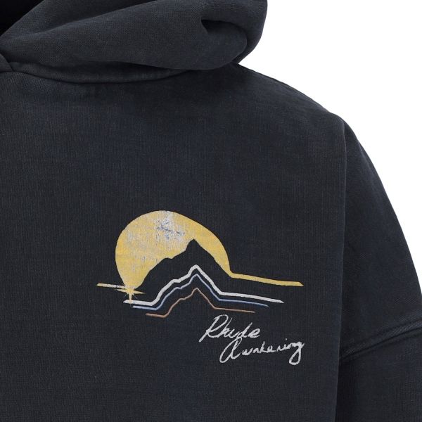 Rhude Awakening Hoodie Zwart
