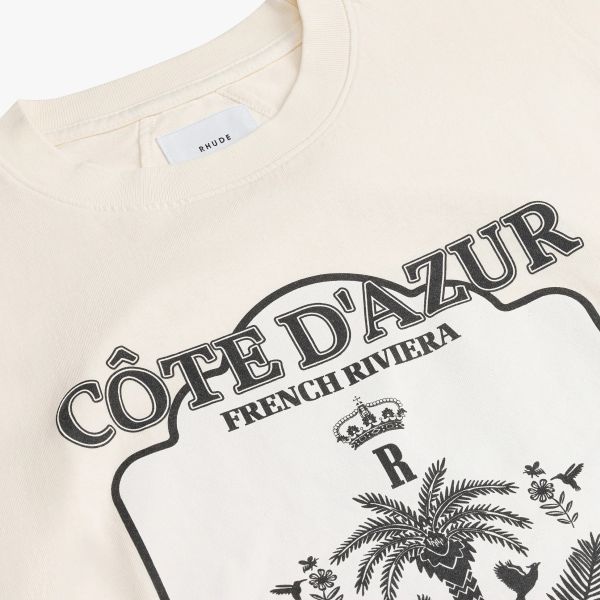Rhude Azur Mirror T-shirt Off White