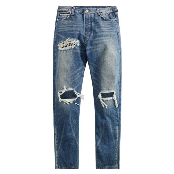Rhude Boxer Denim Jeans Blauw