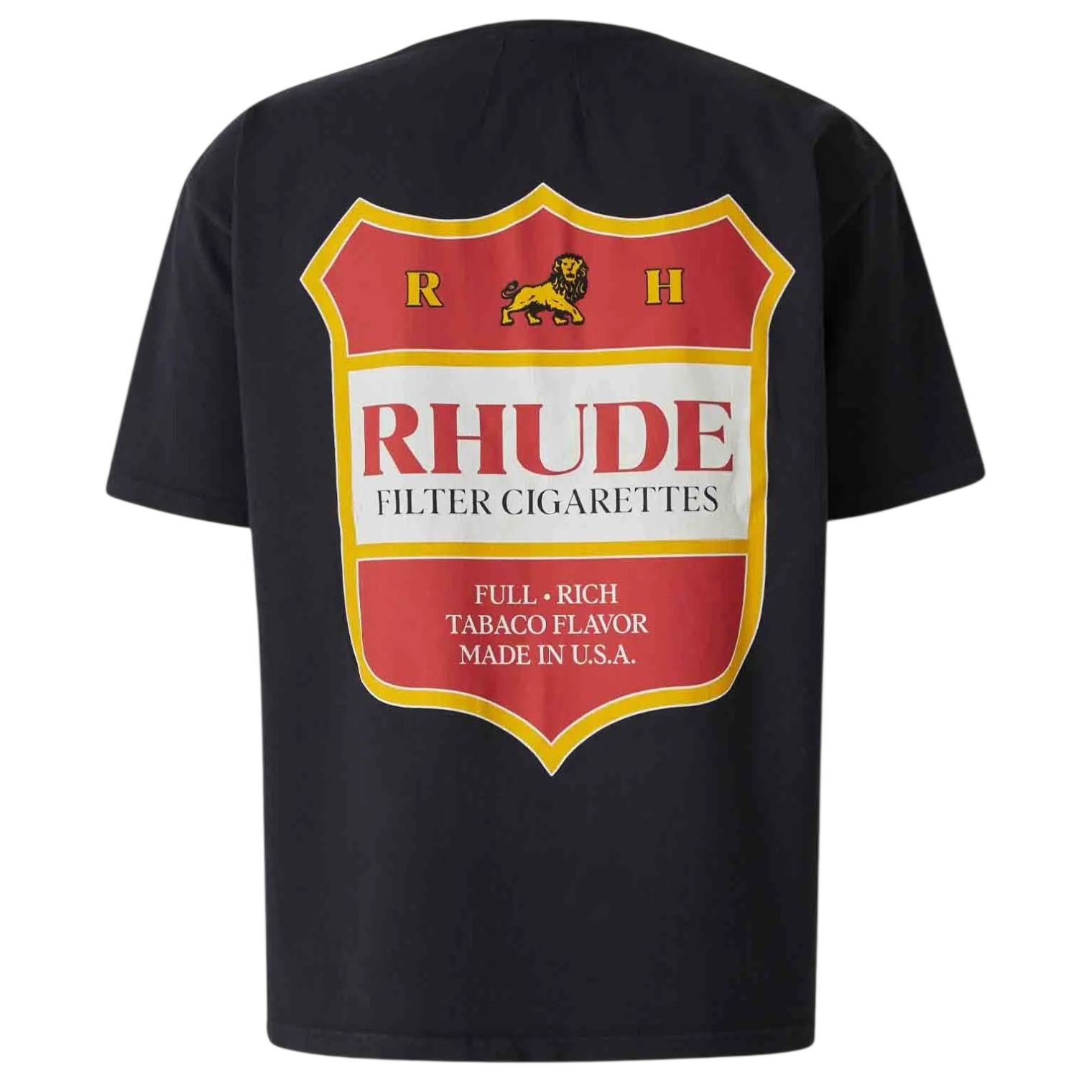 Rhude Filtaro Crest T-shirt Zwart
