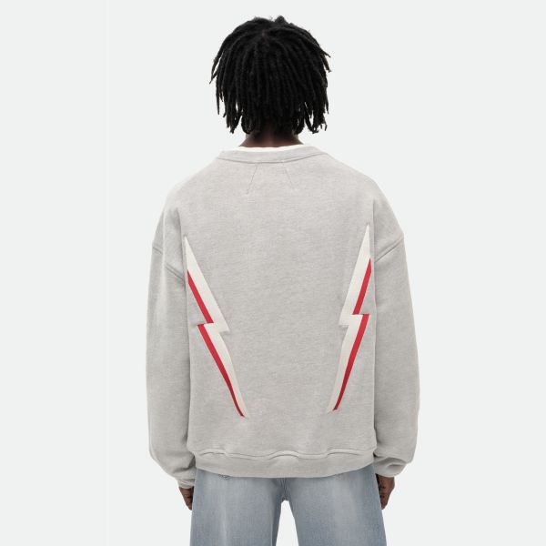 Rhude Lightning Sweater Grijs