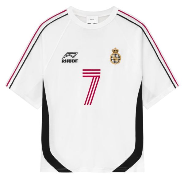 Rhude Lundun Soccer Jersey Wit