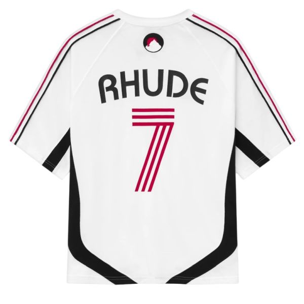 Rhude Lundun Soccer Jersey Wit