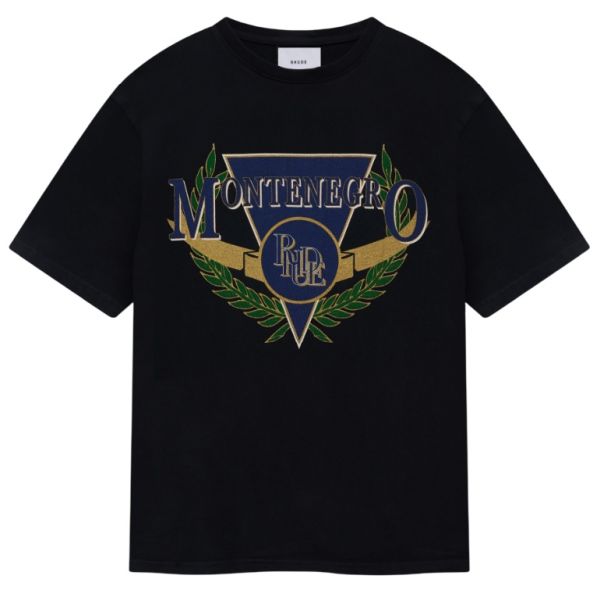 Rhude Montenegro Regatta T-shirt Zwart