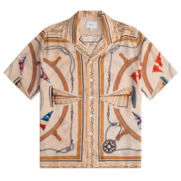 Rhude Nautica Silk Zomerset Beige