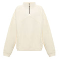 Rhude Quarter Zip Sweater Off White