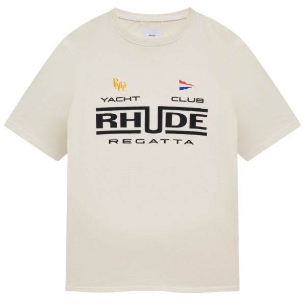 Rhude Regatta Club T-shirt Off White