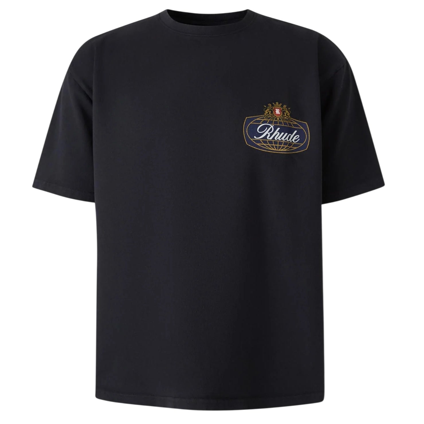 Rhude Safari Crest T-shirt Zwart