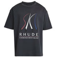Rhude Ski Slope T-shirt Zwart