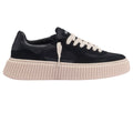 Rhun Treble 1989 Suede Sneaker  Zwart