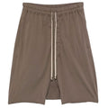 Rick Owens DRKSHDW Drawstring Pods Korte Broek Bruin