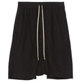 Rick Owens DRKSHDW Drawstring Pods Korte Broek Zwart