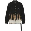 Rick Owens DRKSHDW Overshirt Zwart