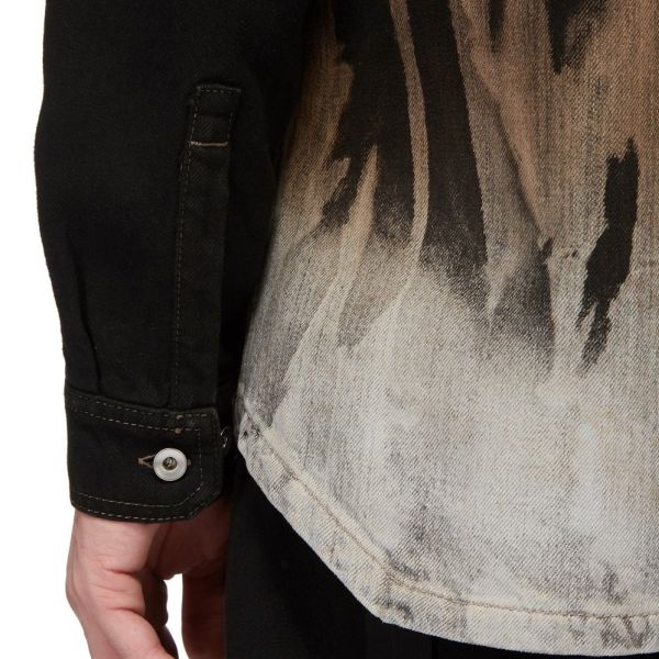 Rick Owens DRKSHDW Overshirt Zwart