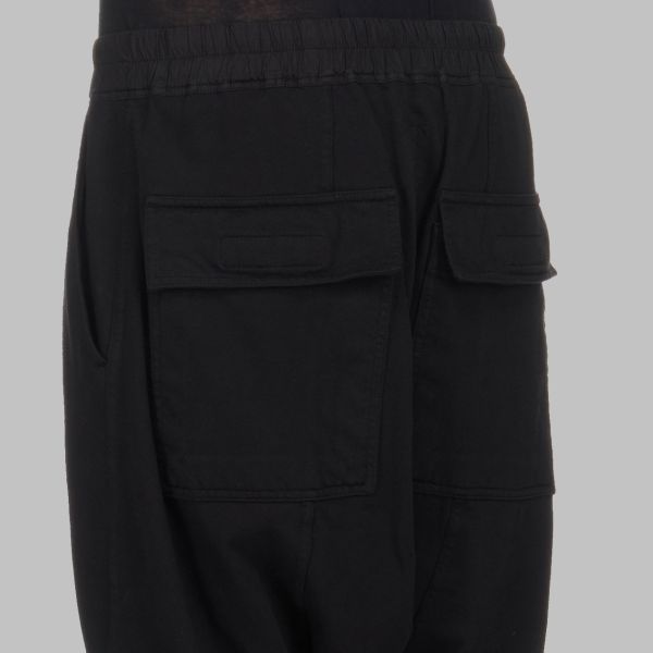 Rick Owens DRKSHDW Prisoner Drawstring Broek Zwart