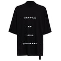 Rick Owens DRKSHDW Tommy T-shirt Zwart