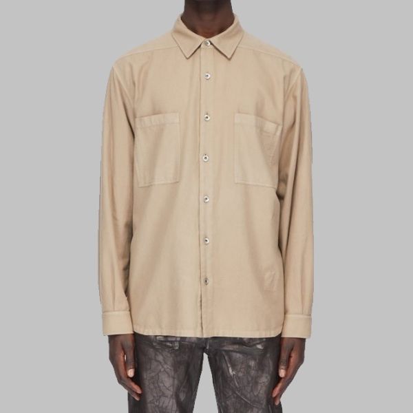 Rick Owens DRKSHDW Jumbo Overshirt Beige