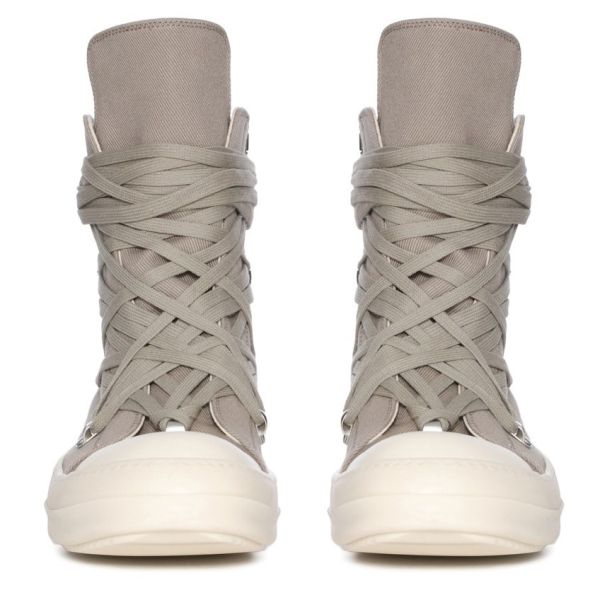 Rick Owens DRKSHDW Megalace Sneaker Beige