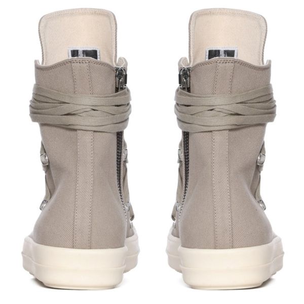 Rick Owens DRKSHDW Megalace Sneaker Beige