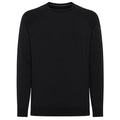 Roberto Ricci Designs Amos Round Knit Sweater Zwart