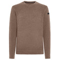 Roberto Ricci Designs Bouclè Round Knit Sweater Beige