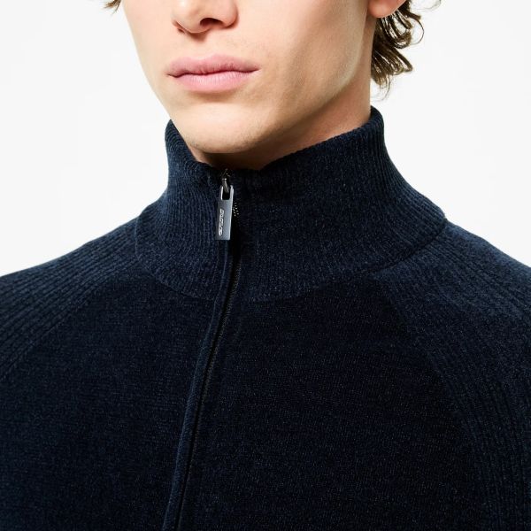 Roberto Ricci Designs Velvet Knit Vest Navy