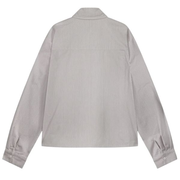 Saint Blanc Applique Button Overhemd Grijs