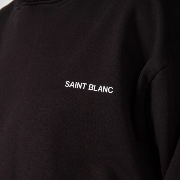 Saint Blanc Blanc Hoodie Zwart