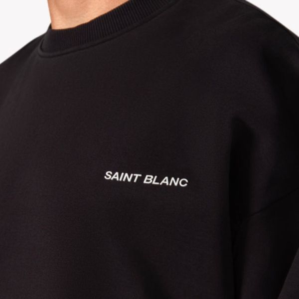 Saint Blanc Blanc Sweater Zwart