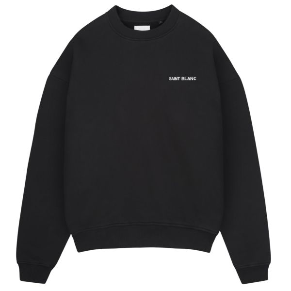 Saint Blanc Blanc Sweater Zwart