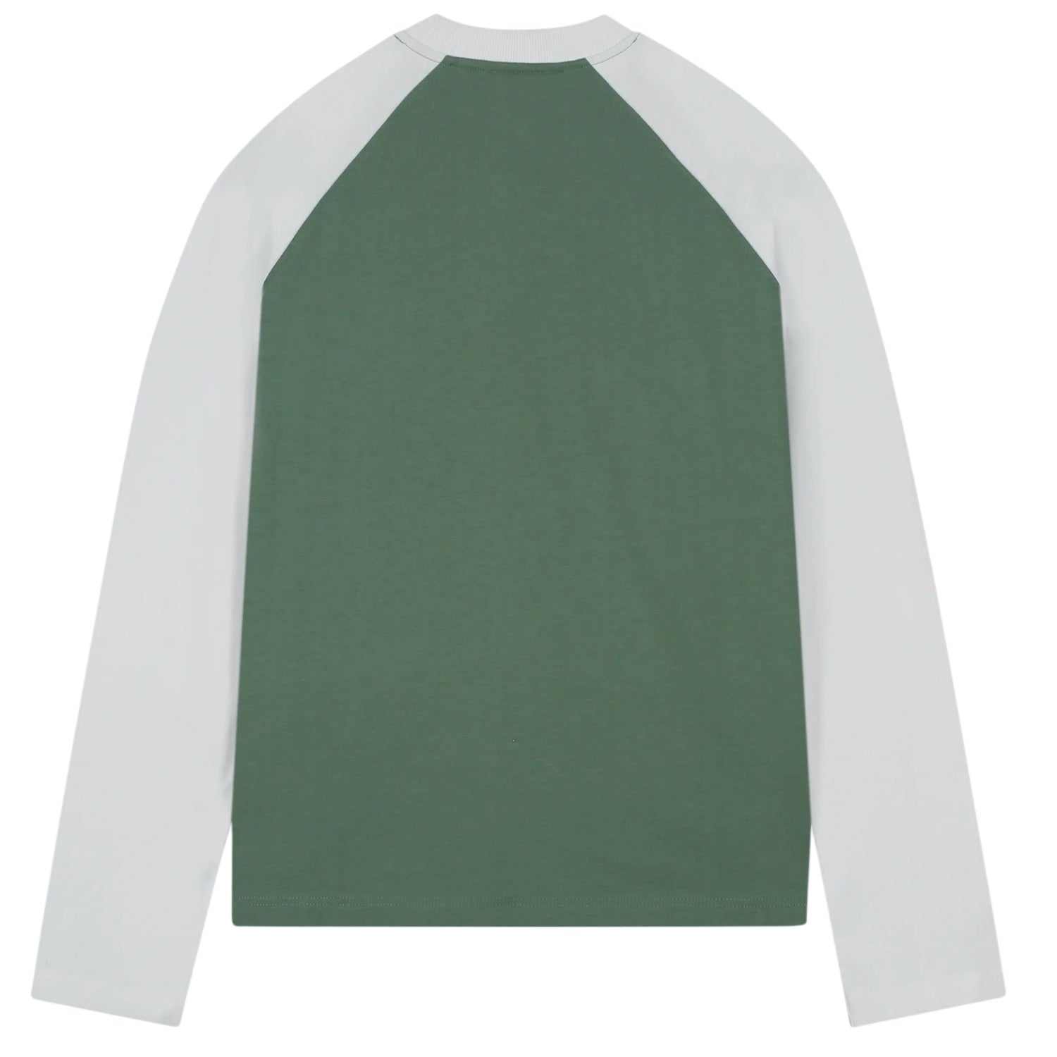 Saint Blanc Blend Logo Raglan Longsleeve T-shirt Groen/Wit