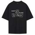 Saint Blanc Blocks T-shirt Zwart