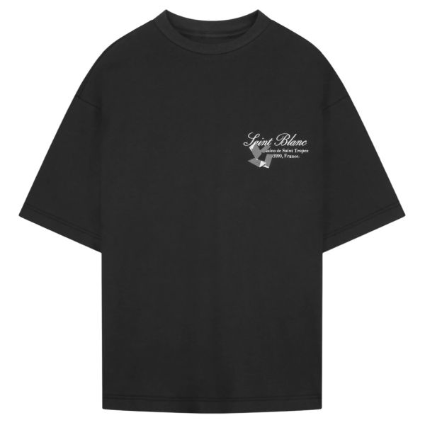 Saint Blanc Casino T-shirt Zwart