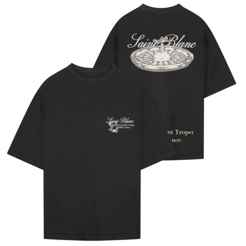 Saint Blanc Casino T-shirt Zwart