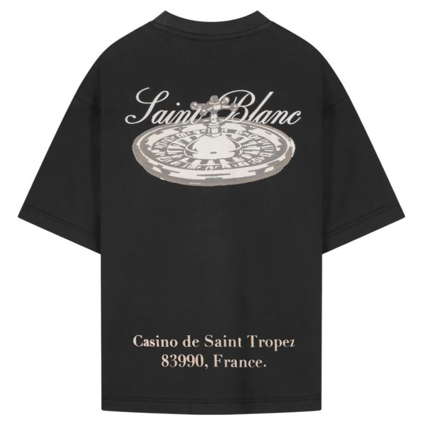 Saint Blanc Casino T-shirt Zwart