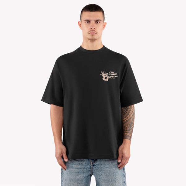 Saint Blanc Casino T-shirt Zwart