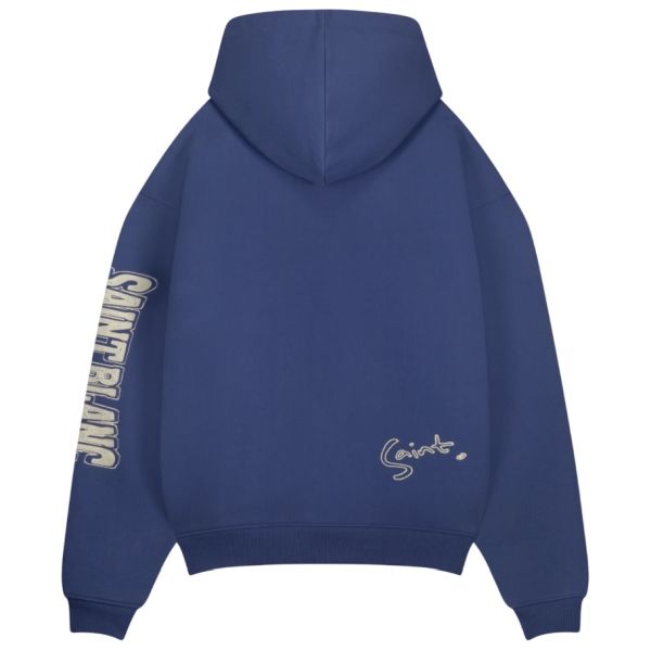 Saint Blanc Chain Hoodie Blauw